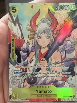 One Piece CCG Illustration Box Volume 2 - Yamato PROMO Full Art #ST13-016 - Image 1