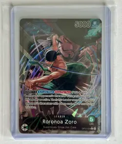 One Piece TCG Roronoa Zoro OP12-020 Leader Alt Art Legacy of the Master English - Image 1