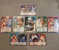 One Piece Miracle Battle Carddass Out Of Print Nami 8 Pieces Set Card - Image 1