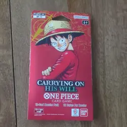 One Piece TCG: English OP-13 Carrying On His Will 12 Card Booster Pack - Image 1
