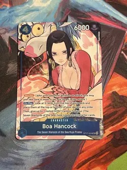 Boa Hancock ST17-004 SR Full Art One Piece Illustration Box Vol. 1 Promo - Image 1