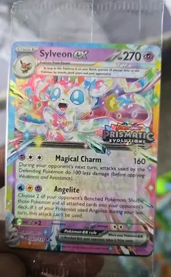 Sylveon ex - (Prismatic Evolutions Stamp) 041/131 Miscellaneous Cards & Products - Image 1