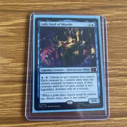 Loki, Lord of Misrule - NON FOIL - MTG Marvel Super Heroes Commander - 0628 NM - Image 1