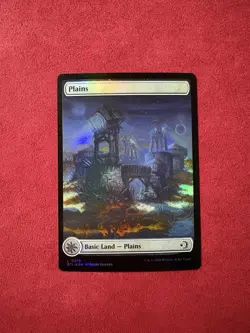 Foil - Full Art Plains - Lorwyn Eclipsed ECL Magic The Gathering MTG #279 - Image 1