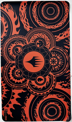 2021 Ultra Pro Magic MTG Mana 7 Planeswalker Symbol Playmat 420360 Box - Image 1