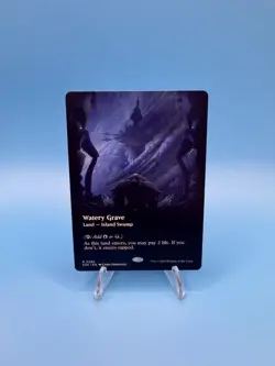0286 Watery Grave (Borderless, NM Card) | MTG EOE EN - Image 1