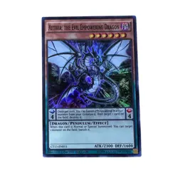 Aether The Evil Empowering Dragon CT13-EN011 YuGiOh Card Limited Edition MP/LP - Image 1