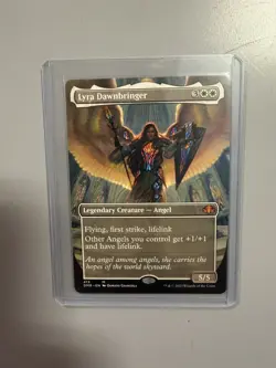 MTG Lyra Dawnbringer Borderless - Dominaria Remastered #413 - Image 1