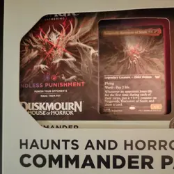 Magic the Gathering Haunts and Horrors Commander Pack ENDLESS PUNISHMENT - Image 2