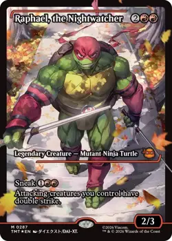 Foil - Raphael, the Nightwatcher (Showcase) - 287 / NM / English MTG - Image 1