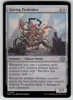 Glaring Fleshraker Uncommon Modern Horizons 3 7 MTG Near Mint 2024 - Image 1