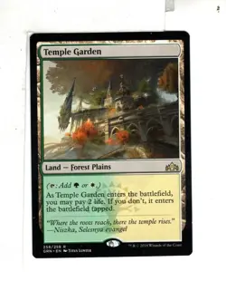 MTG SkeenAB Temple Garden from Guilds of Ravnica. NM. - Image 1