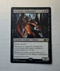 MTG On Nixilis, Unshackled-NM/M Pack Fresh-M15 Core Set 2015 MTG Magic English - Image 1