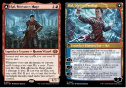MTG Ral, Monsoon Mage // Ral, Leyline Prodigy, NM-Mint, English Modern Horizons - Image 1