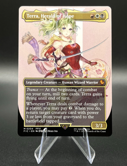 Terra, Herald of Hope Borderless Non-Foil FIC 0204 - MTG Magic - Image 1