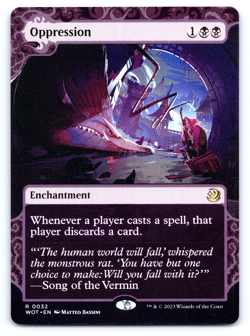 Oppression - Wilds of Eldraine: Enchanting Tales MTG - Image 1
