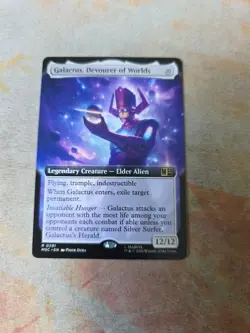 Galactus, Devourer Of Worlds Extended Art Marvel's Super Heroes MTG NM - Image 1
