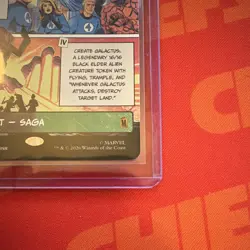 MTG Marvel Super Heroes The Coming of Galactus Showcase Mythic 307 - NM - Image 3