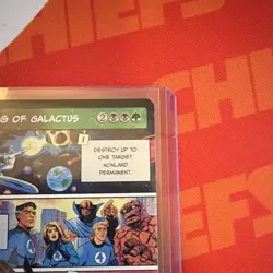 MTG Marvel Super Heroes The Coming of Galactus Showcase Mythic 307 - NM - Image 4