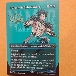 Wizards MTG Namor the Sub-Mariner 0362 Marvel Super Heroes Full Art M Blue EN - Image 1