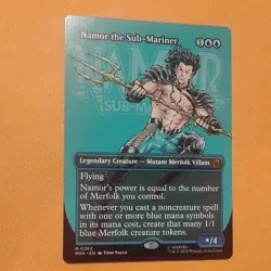 Wizards MTG Namor the Sub-Mariner 0362 Marvel Super Heroes Full Art M Blue EN - Image 2
