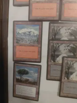 MTG Ice Age ❄ Lands Lot (13) 5x swamp,6 x mountain,1 x veldt,1 x forest (nm-mp) - Image 5