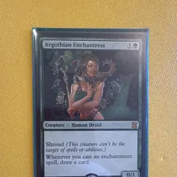 Wizards of the Coast MTG Argothian Enchantress 158/249 Foil Mythic Green EN - Image 3