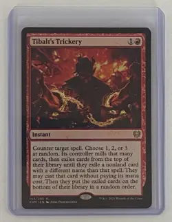 Tibalt's Trickery - MTG - Kaldheim (KHM) - Near Mint - Image 1