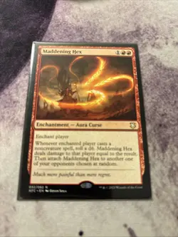 Mtg Maddening Hex - Commander Adventures In The Forgotten Realms + Bonus Foils - Image 2