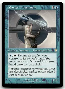 Master Transmuter (Retro Frame) #87 (NM) Brothers' War BRC Magic MTG - Image 1