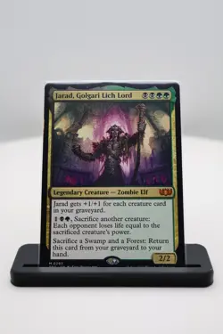 1x Jarad, Golgari Lich Lord NM M Tarkir: Dragonstorm Commander (TDC) MTTG Magic - Image 1