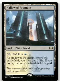 Hallowed Fountain #251 (NM) Ravnica Allegiance RNA Magic MTG - Image 1