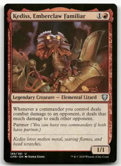Kediss, Emberclaw Familiar #188 (NM) Commander Legends CMR Magic MTG - Image 1