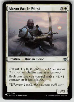 Abzan Battle Priest Uncommon The List Reprints 001/269 MTG Near Mint 2020 - Image 1