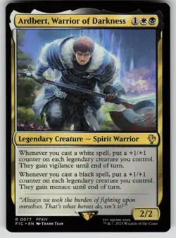 Ardbert, Warrior of Darkness R Commander: FINAL FANTASY 77 NM - Image 1
