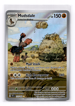 Mudsdale Holofoil 175/162 SV05: Temporal Forces Pokemon - Near Mint - Image 1