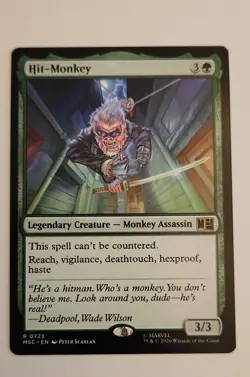 Hit-Monkey Commander: Marvel Super Heroes Regular Rare - Image 1