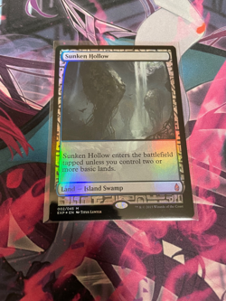 MTG - SUNKEN HOLLOW - ZENDIKAR EXPEDITIONS - LP - EXP - MYTHIC - Image 1