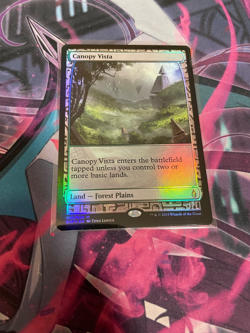 MTG - CANOPY VISTA - ZENDIKAR EXPEDITION - MYTHIC - LP - EXP - Image 1