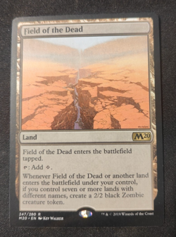 MTG FIELD OF THE DEAD!!! Core set 2020!! M20! MINT!! Magic the Gathering!! - Image 1