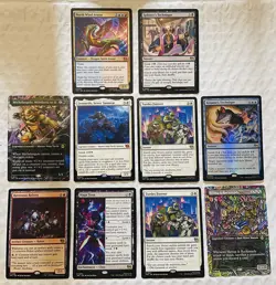 MTG Teenage Mutant Ninja Turtles 32-Card Lot English. NEW and SLEEVED!! - Image 2