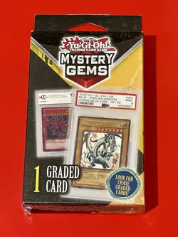 Mystery Gems | 1 Graded Card Box | New & Sealed | YuGiOh! - Image 1