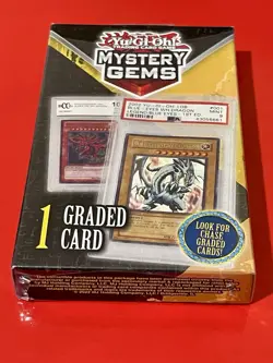 Mystery Gems | 1 Graded Card Box | New & Sealed | YuGiOh! - Image 2