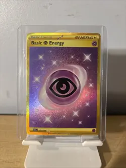 Pokemon - 207/165 Psychic Energy SV Scarlet & Violet 151 Gold Hyper Rare Holo NM - Image 1