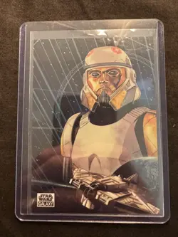 2025 Topps Star Wars Chrome Galaxy Enoch Ahsoka Art Puzzle Card #AP-8 - Image 1