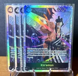Play set Kin'emon OP16-082 The Time of Battle Foil x4 - Image 1
