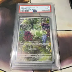 2023 POKEMON PAL EN-PALDEA EVOLVED ILLUSTRATION RARE #196 SPRIGATITO PSA 9 - Image 1