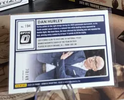 2025-26 Donruss Optic Dan Hurley White Circles /49 Uconn - Image 2