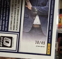 2025-26 Donruss Optic Dan Hurley White Circles /49 Uconn - Image 3