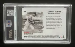 AARON JUDGE 2019 Topps On Demand Black and White #23 SP PSA 10 low pop - Image 2